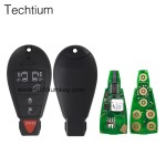 433Mhz ID46&7953 Chip FCC:5026591AK IYZ-C01C/M3N5WY783X keyless 5+1 button remote key for Chrylser,Jeep,Dodge